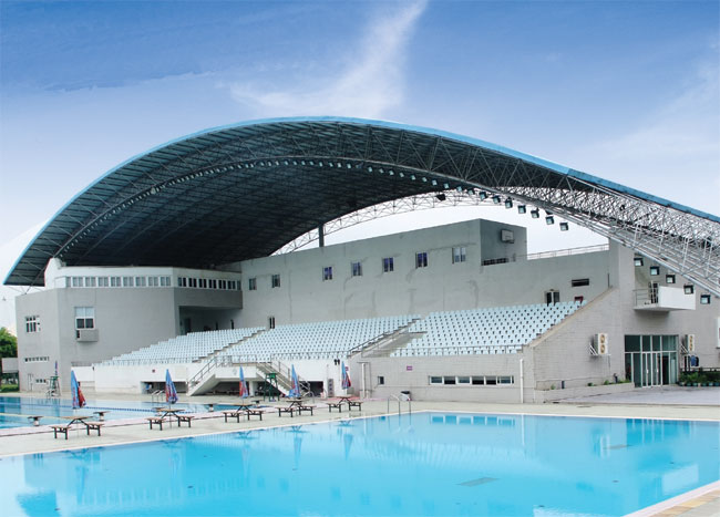 丰县游泳馆网架